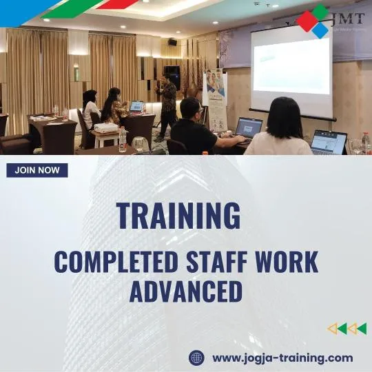 TRAINING COMPLETED STAFF WORK ADVANCED